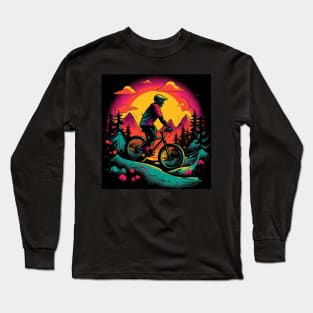 mountain biker Long Sleeve T-Shirt